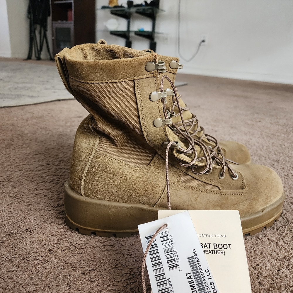 Altama Goretex Coyote Tan Lace Up Boots Sz 10 R NEW